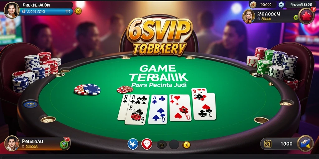 Screenshot gameplay 6SVIP yang menampilkan keseruan permainan Poker.