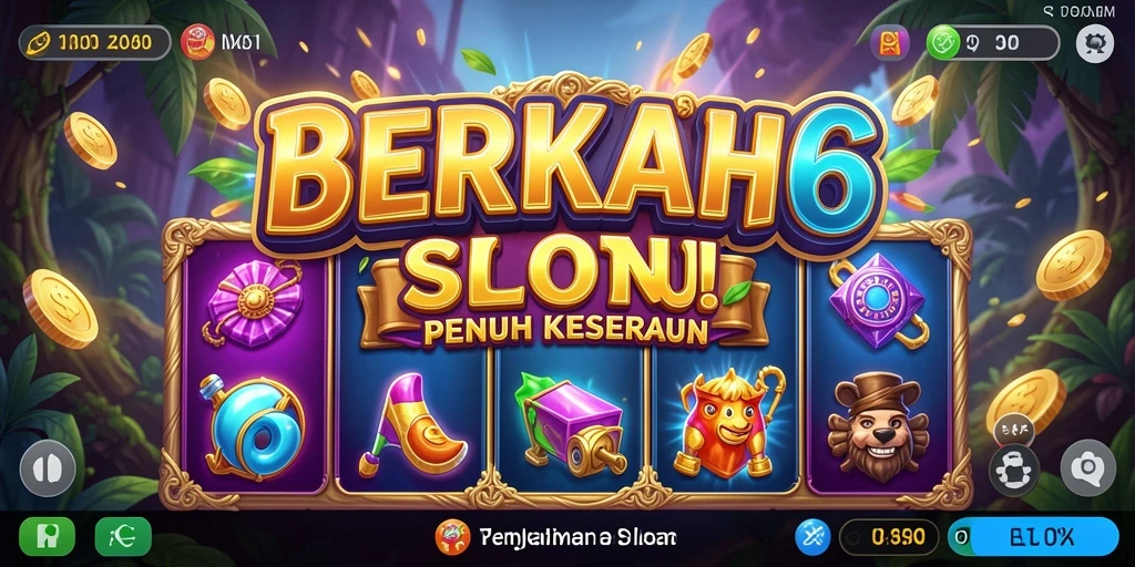 Tampilan gameplay menarik dengan tema slot yang beragam.