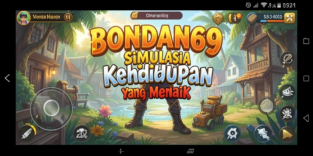 Tangkapan layar BONDAN69 menunjukkan gameplay yang mendalam dan interaksi sosial.