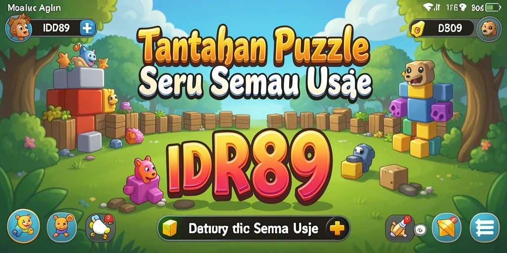 Screenshot IDR89 menampilkan gameplay Puzzle yang menarik.