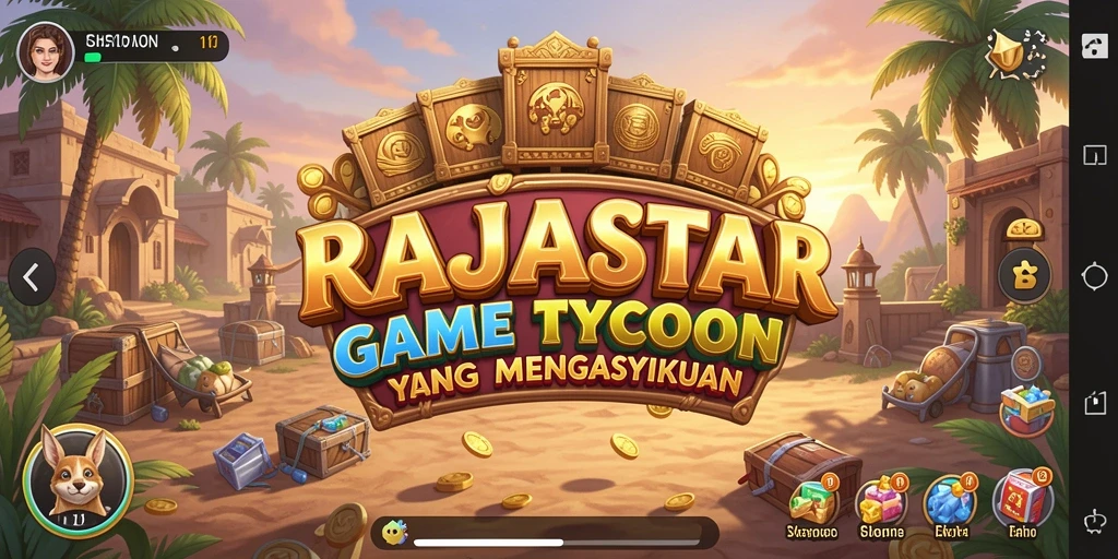 Tampilan gameplay RAJASTAR yang mengasyikkan dan penuh strategi.